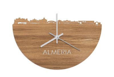 Skyline Clock Almeria Oak
