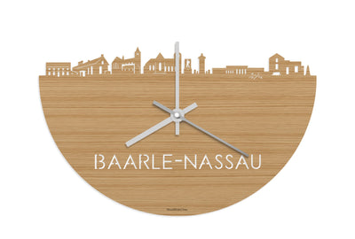 Skyline Clock Baarle-Nassau Bamboo