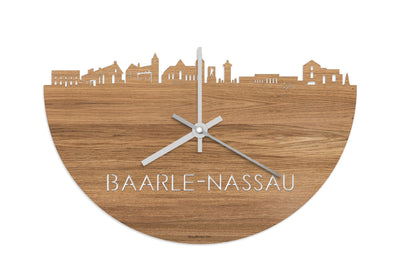Skyline Clock Baarle-Nassau Oak