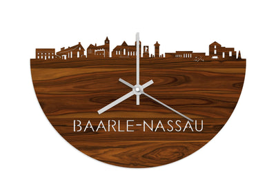 Skyline Clock Baarle-Nassau Rosewood