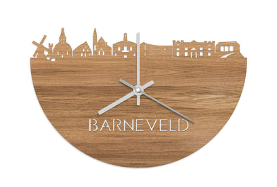 Skyline Clock Barneveld Oak