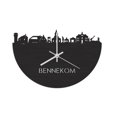 Skyline Clock Bennekom Black