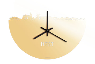 Skyline Clock Best Gold Metallic