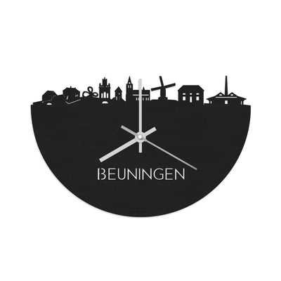 Skyline Clock Beuningen Black