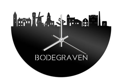 Skyline Klok Bodegraven Zwart Glanzend