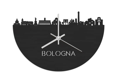 Skyline Clock Bologna Black