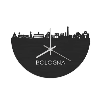 Skyline Clock Bologna Black