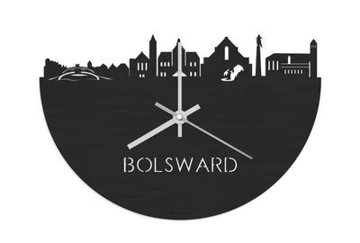 Skyline Clock Bolsward Black