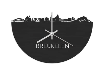 Skyline Clock Breukelen Black