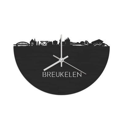 Skyline Clock Breukelen Black