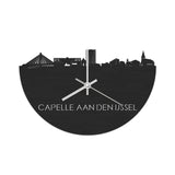 Skyline Klok Capelle aan den IJssel Black