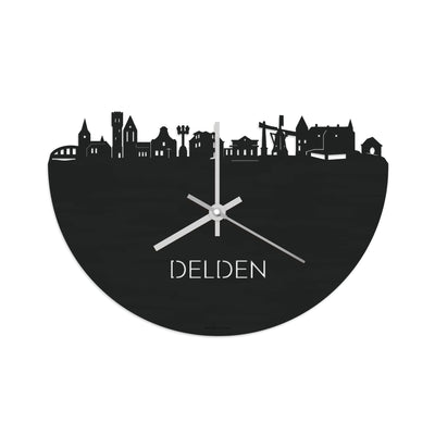 Skyline Clock Delden Black