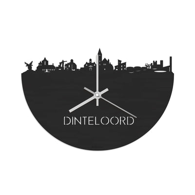 Skyline Clock Dinteloord Black