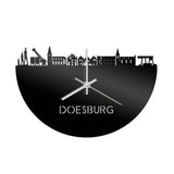 Skyline Klok Doesburg Zwart Glanzend