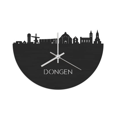 Skyline Clock Dongen Black