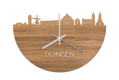 Skyline Clock Dongen Oak