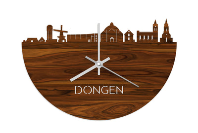 Skyline Clock Dongen Rosewood