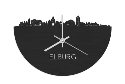Skyline Clock Elburg Black