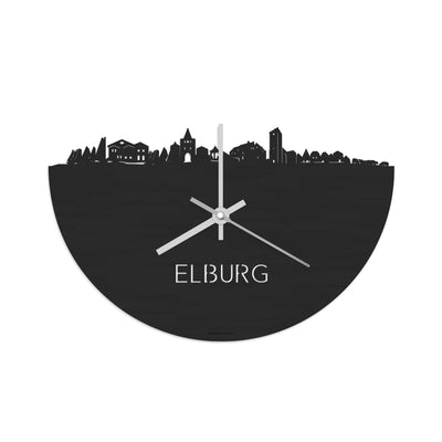 Skyline Clock Elburg Black