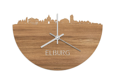 Skyline Clock Elburg Oak