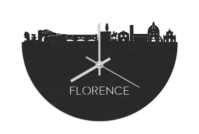 Skyline Clock Florence Black