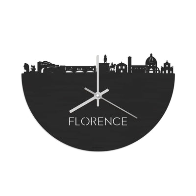 Skyline Clock Florence Black