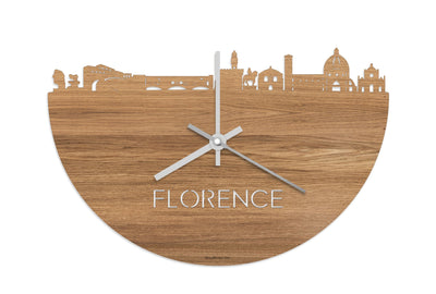 Skyline Clock Florence Oak