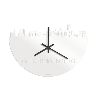 Skyline Klok Geertruidenberg Wit Glanzend