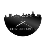 Skyline Klok Geertruidenberg Zwart Glanzend