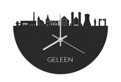 Skyline Clock Geleen Black