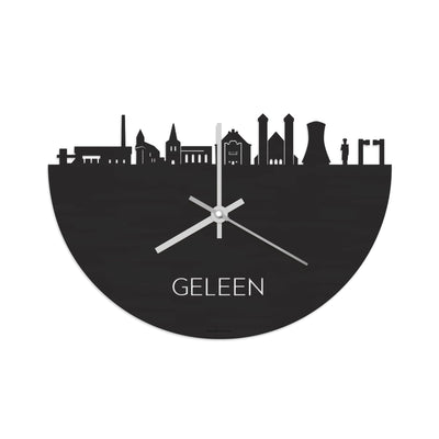 Skyline Clock Geleen Black