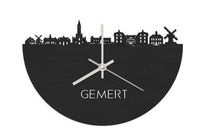 Skyline Clock Gemert Black
