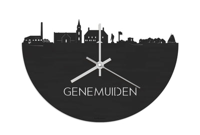 Skyline Clock Genemuiden Black