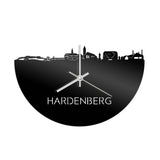 Skyline Klok Hardenberg Zwart Glanzend