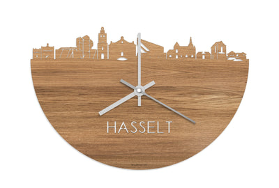 Skyline Clock Hasselt Oak