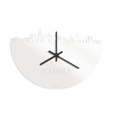 Skyline Klok Hasselt Wit Glanzend