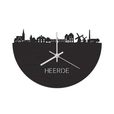 Skyline Clock Heerde Black