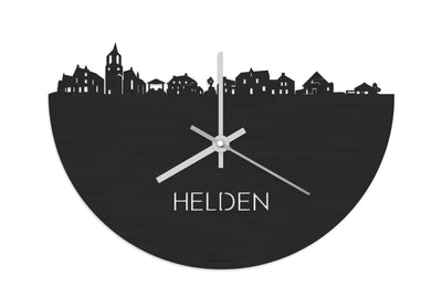 Skyline Clock Heroes Black
