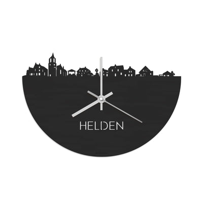 Skyline Clock Heroes Black