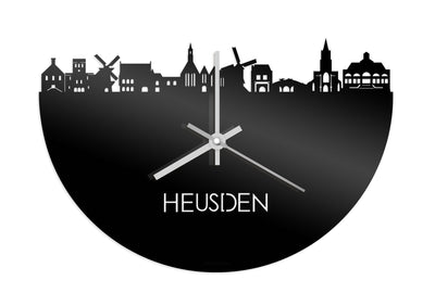 Skyline Clock Heusden Black Glossy