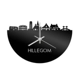 Skyline Klok Hillegom Zwart Glanzend
