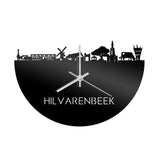 Skyline Klok Hilvarenbeek Zwart Glanzend