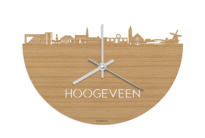 Skyline Klok Hoogeveen Bamboe