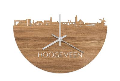 Skyline Klok Hoogeveen Eiken