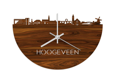 Skyline Klok Hoogeveen Palissander