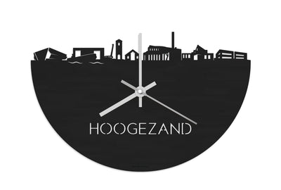 Skyline Clock Hoogezand Black