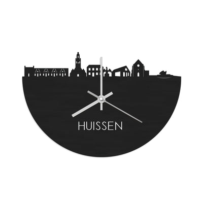 Skyline Clock Huissen Black