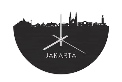 Skyline Clock Jakarta Black