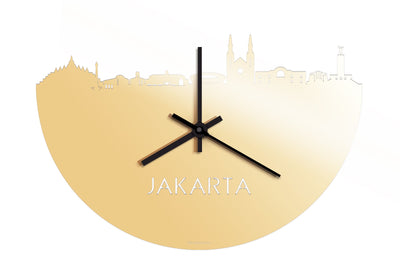 Skyline Clock Jakarta Gold Metallic