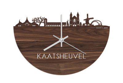 Skyline Clock Kaatsheuvel Walnut